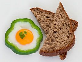 sandwich aux œufs sur Klaartje Majoor