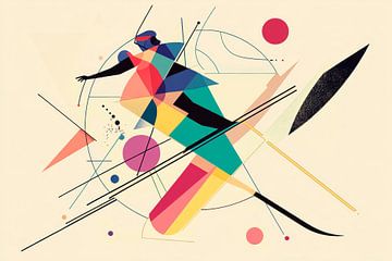 Abstract geometric shapes by Poster Art Shop