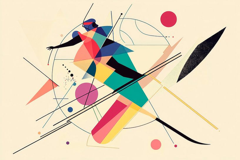 Abstrakte geometrische Formen von Poster Art Shop