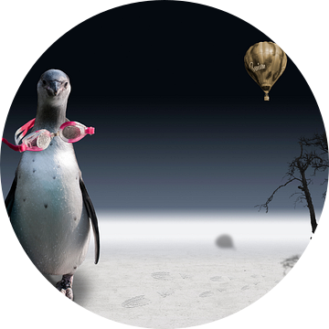 De pinguïn van de ballonvaarder van Erich Krätschmer
