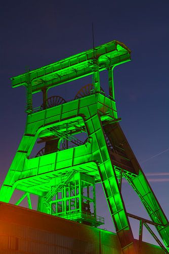 Ruhrpottromantik, tour d'enroulement de la mine de charbon Ewald