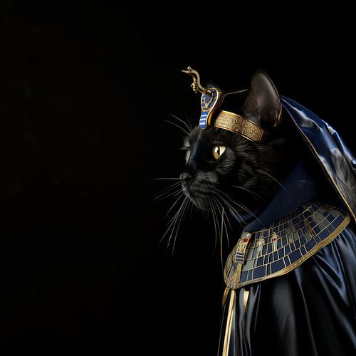 Egyptische kat portret