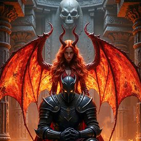 MALVARYX: De demonin met de zwarte ridder van INFERAURUM