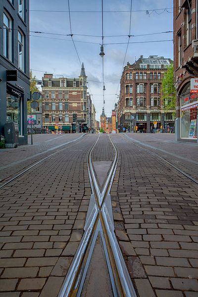 Leidsestraat Amsterdam van Peter Bartelings