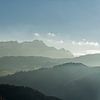 Le massif du Säntis surplombant la région d'Appenzell, baigné d'une douce lumière sur Conny Pokorny