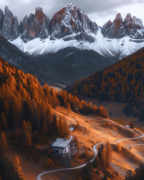 Abenteuer in den Bergen von fernlichtsicht