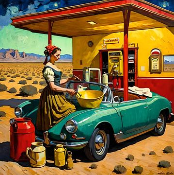 The Carwash Maid by Gert-Jan Siesling