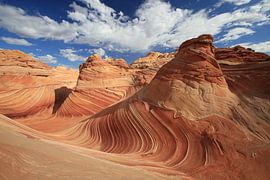 Rotsformaties in de North Coyote Buttes, deel van het Vermilion Cliffs National Monument. Dit gebied