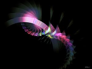 licht spiralen van Gelissen Artworks