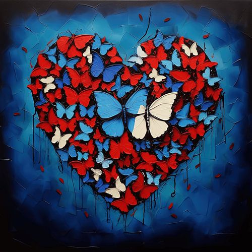 Liefde's Warme Omhelzing: Hartstochtelijke Kunst