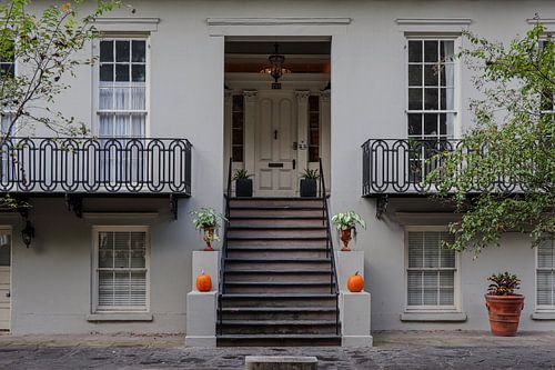 Symmetrie in Savannah, Georgia