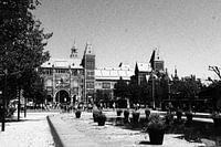Rijksmuseum Amsterdan from Amsterdam's Museumplein.