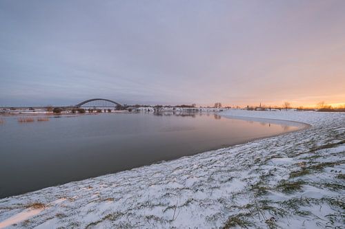 Overstroming uiterwaarden Culemborg