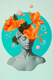 Blossoms and shapes by Poster Art Shop