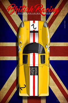 British Racing Lola T70 MKIII Nr. 2 van Theodor Decker