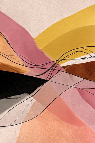 Organic shapes in harmony no.7