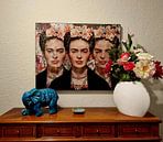 Klantfoto: Frida Kahlo van Maaike Wycisk