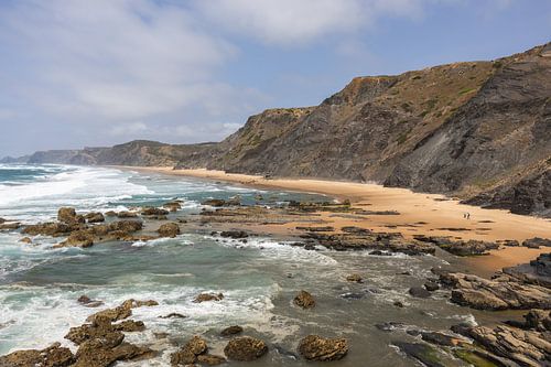 Strand van Costa Vicentina van OCEANVOLTA