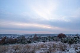 Winterlandschaft auf der Posbank von Arnold van Rooij