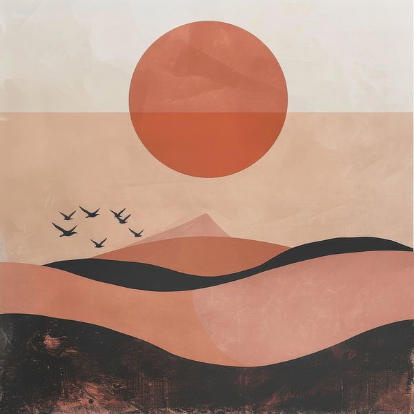 Sunset by Poster Art Shop