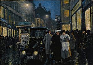 Ein Abendspaziergang auf dem Boulevard