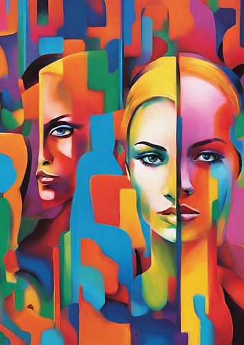 Harmonie géométrique sur Peter Bulcke