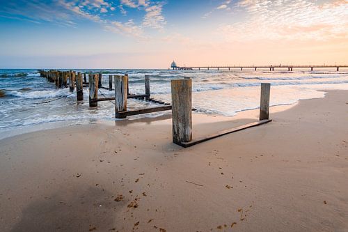 Sonnenaufgang in Zingst von Martin Wasilewski