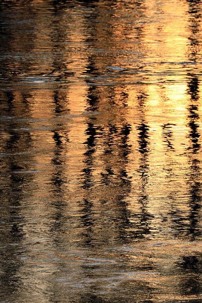 Abendstimmung im Winter von Thomas Jäger