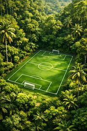 Fußballplatz von Vicky Hanggara