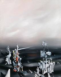 Yves Tanguy – Von einer Nacht zur nächsten, 1947