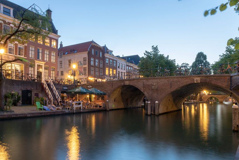 Oudegracht Smeebrug Utrecht by Russcher Tekst & Beeld