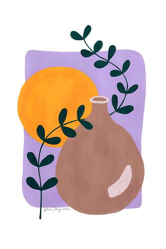 Botanische zonnevaas