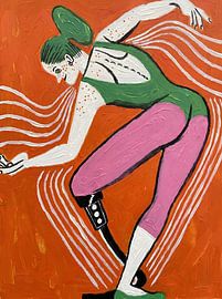 Confident Prosthetic Dancer sur HUGO