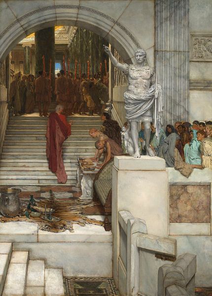 After the Audience, Lawrence Alma-Tadema by All the Masters