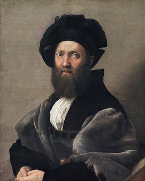 Portret van Baldassarre Castiglione, Rafaël