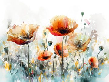 Poppies by Max Steinwald