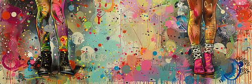 Modern Abstract by Eye catching paintings