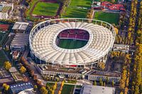 Fußballstadion MHPArena und Carl Benz Center in Stuttgart