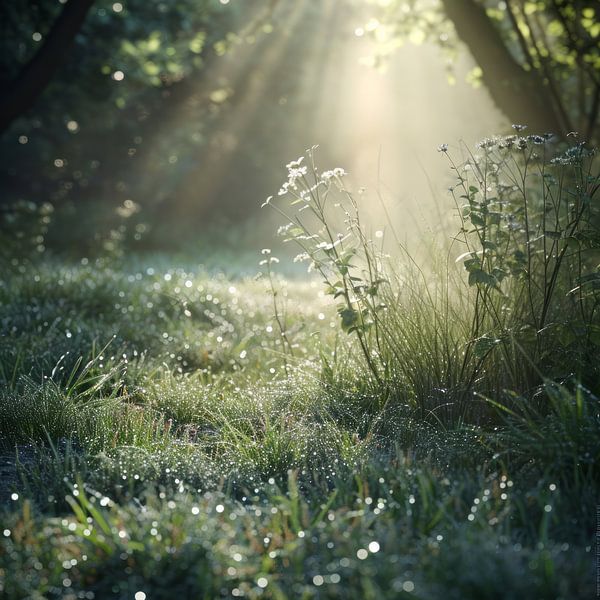 Forest at dawn 4 by DNH Expressions