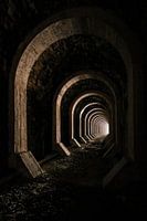 Tunnel ferroviaire abandonné en France utilisé pendant la Première Guerre mondiale