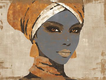 Rustic Blue Elegance van De Mooiste Kunst