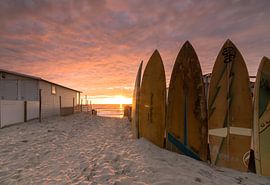 Peace &  Love & Surf by Hans Brinkel