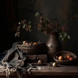Ländliches Stillleben "Zen"