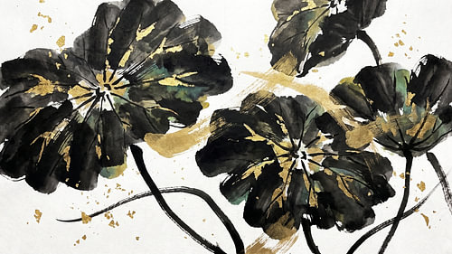 Gilded Twilight Lotus