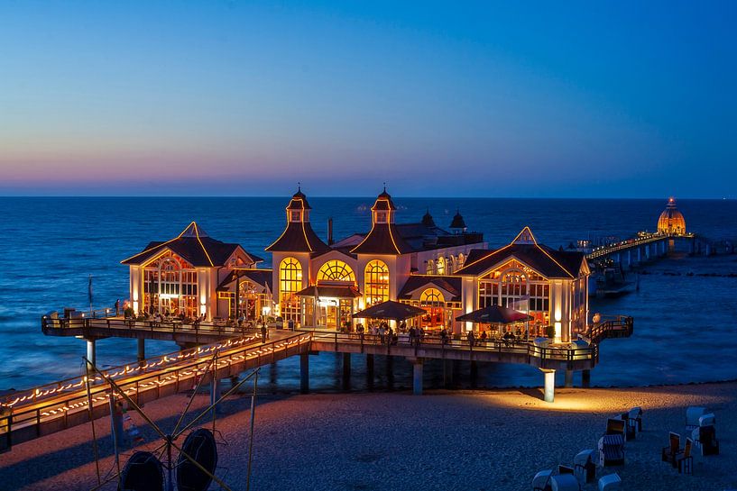 Pier, Sellin, Island of Rügen, Mecklenburg-Western Pomerania by Torsten Krüger