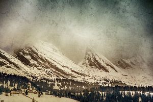 Churfirsten in den Wolken