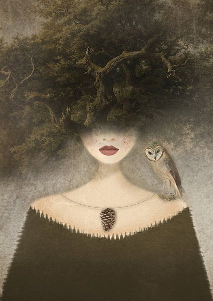 Waldmädchen von Mirjam Duizendstra