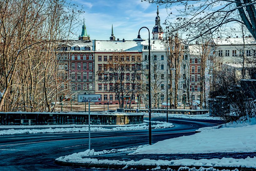 Chemnitz Kaßberg driveway by Johnny Flash