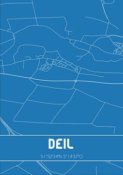 Blueprint | Carte | Deil (Gueldre) sur Rezona