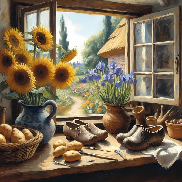 Thinking of Van Gogh by Tatjana Korneeva